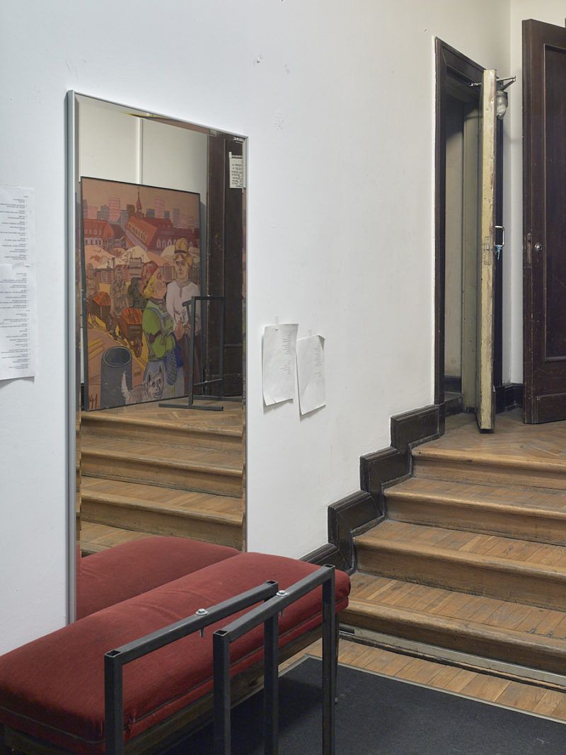 Prace Edwarda Dwurnika na wystawie „Kolekcja Galerii Studio w Warszawie”